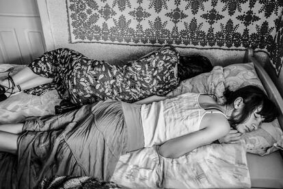 Dormidas. Transilvania, Rumania. 2017.