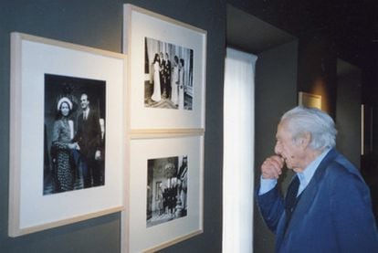 Jean-Jacques Lévy, en la casa de la cultura de Llanes.