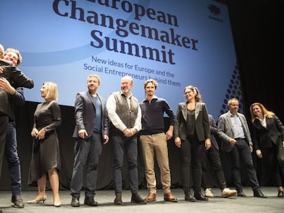 Acte d'inauguració del European Changemaker Summit.