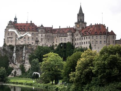 Vista del castillo de Sigmaringe (Alemania).