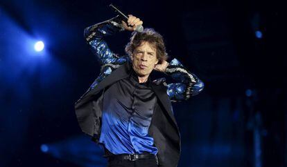 Mick Jagger, en un concierto de Rolling Stones el pasado febrero.