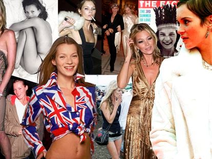 Las mejores fotos de una modelo icónica: Kate Moss, la mujer imbatible