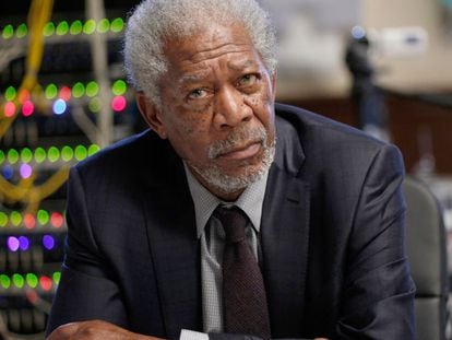 El actor Morgan Freeman.