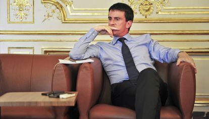 Manuel Valls, primer ministro de Francia entrevistado para El Pais