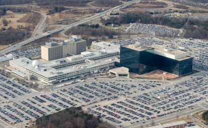 La sede central de la NSA, a las afueras de Washington. 