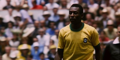 Pelé, en un instante del documental 'Pelé'.