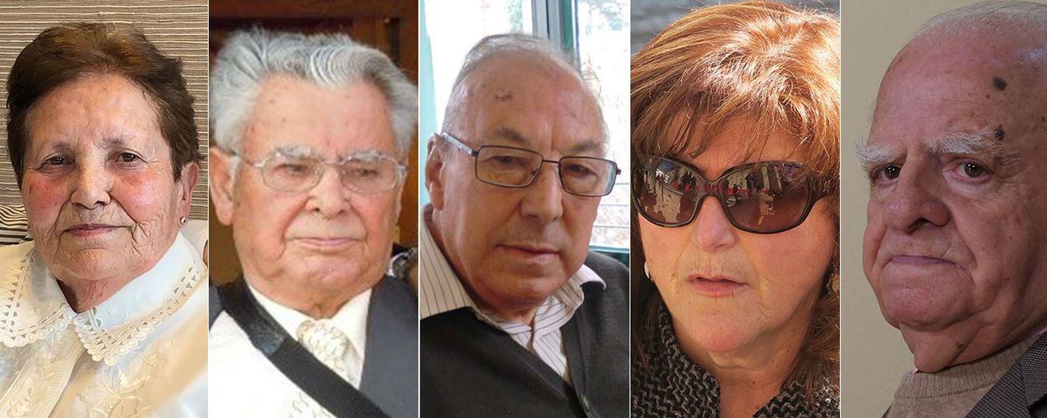 De izquierda a derecha, Aurora Ríos, Victoriano Campos, Miguel Sánchez, Claudia Parra y Alejandro Ruiz.