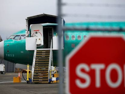 Un Boeing 737 Max en la fábrica de la compañía aérea en Renton (Washington), el diciembre pasado.