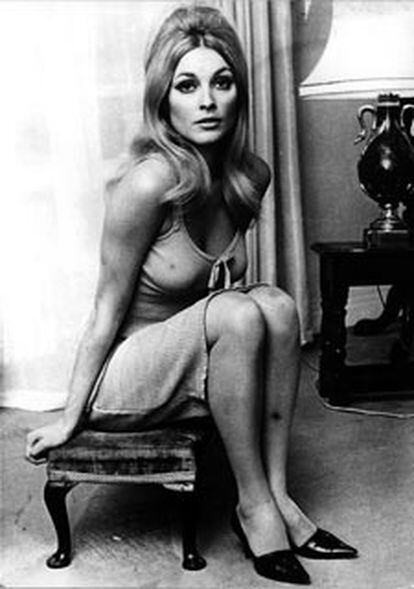 La actriz Sharon Tate, mujer del director Roman Polanski.