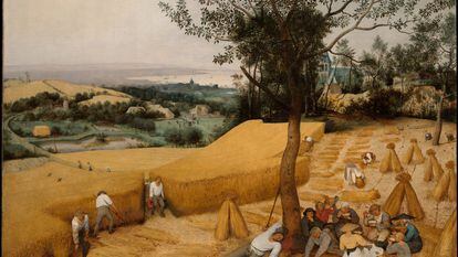 'La cosecha', Pieter Brueghel El Viejo, 1565.