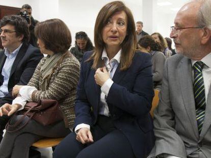 Pilar S&aacute;nchez durante el juicio celebrado en enero pasado.