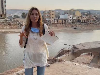 Vídeo | Así está Derna, la ciudad libia en la que la riada arrasó los edificios que había en su camino y a sus habitantes