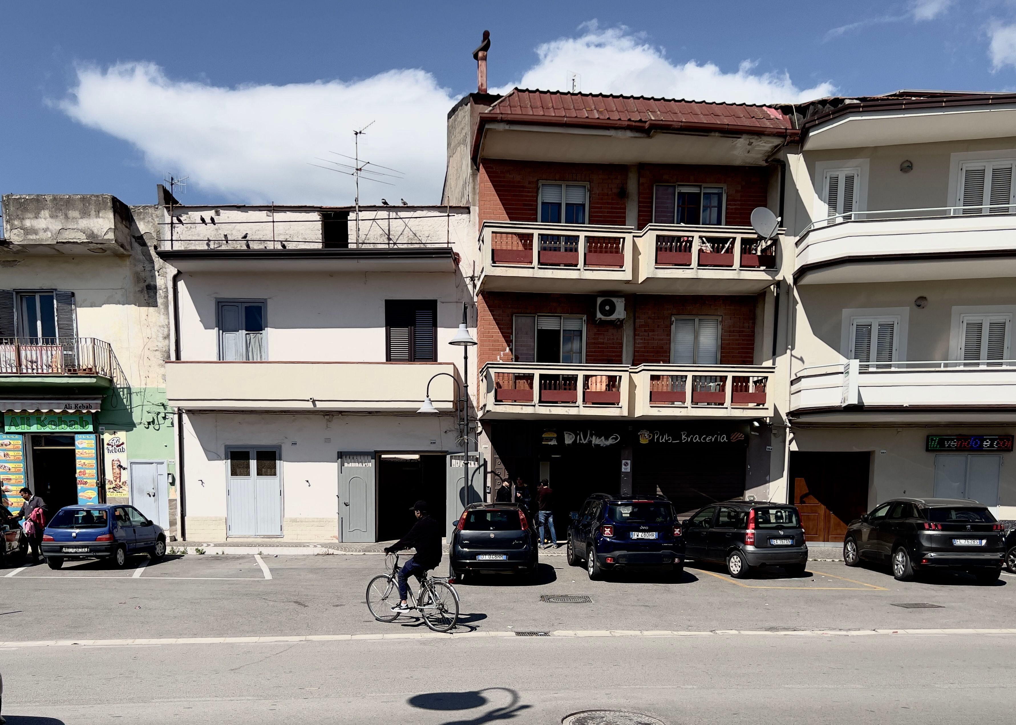 Una calle de Casal di Principe, el pasado miércoles.