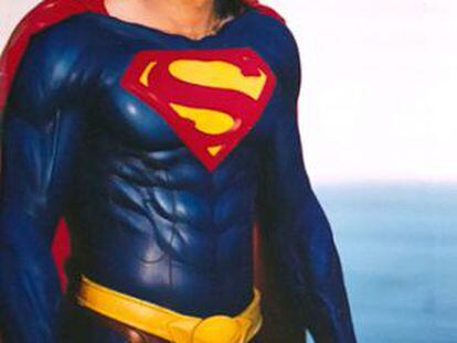 Nicolas Cage como Superman en 1997.