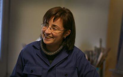 "És una pintora del grup dels que tenen sempre un somriure als llavis".