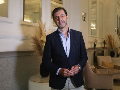 Pedro Luis Fernández, presidente y consejero delegado de GAM, en el hotel Hospes en Madrid.