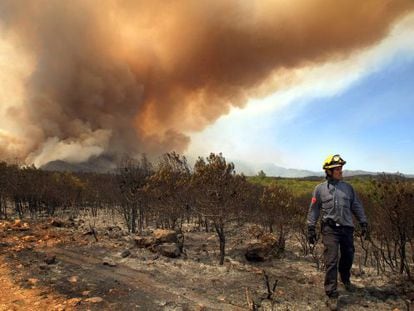 El incendio de Rasquera quemó 3.000 hectáreas.