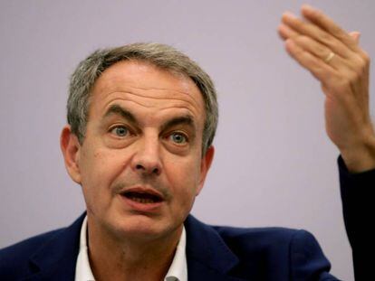 Zapatero vincula el éxodo de venezolanos a las sanciones estadounidenses