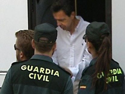 Alberto Portuondo, a su llegada a los juzgados en agosto.