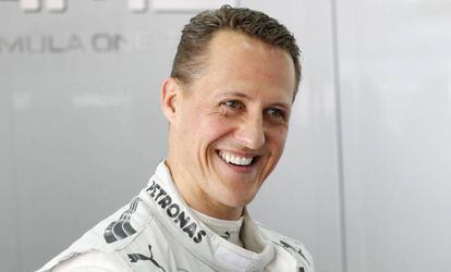 Michael Schumacher en el Gran Premio de Malasia en marzo de 2012.