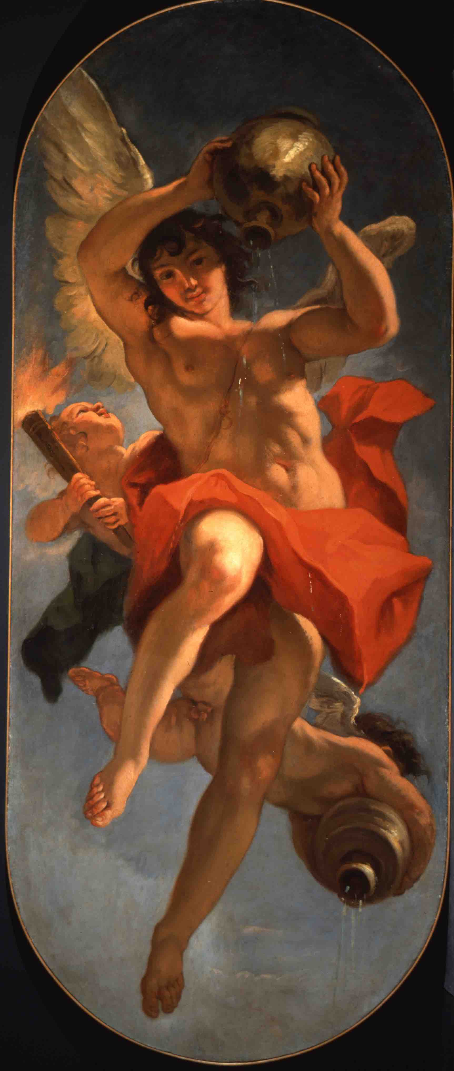 El óleo 'L'Alba' de Sebastian Ricci.