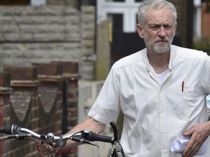 Jeremy Corbyn, en Londres este agosto.