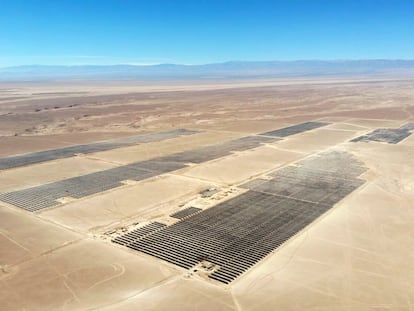 Parque solar de Quillagua (Chile) de la empresa Grenergy.