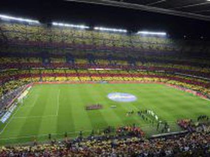 Imagen del Camp Nou. 