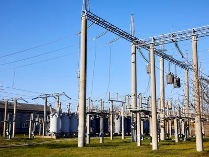 Estación eléctrica en las afueras de Chisinau, en Moldavia, el pasado 31 de octubre.