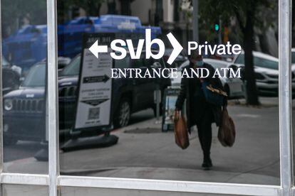 Oficina del Silicon Valley Bank (SVB) en California (EE UU), intervenido en marzo por el supervisor norteamericano.