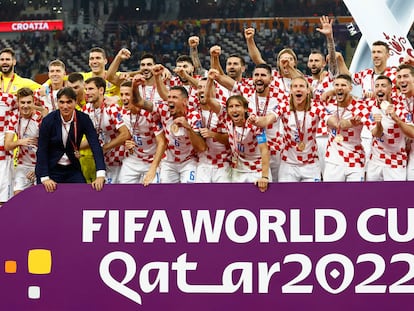 Croacia - Marruecos, el partido por el tercer puesto del Mundial, en imágenes