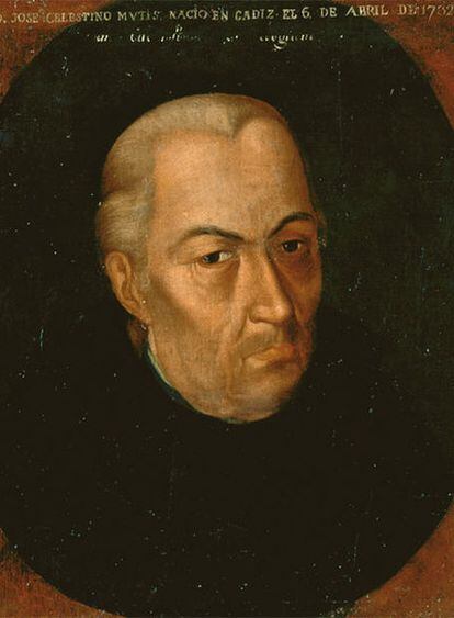 Retrato al óleo de José Celestino Mutis