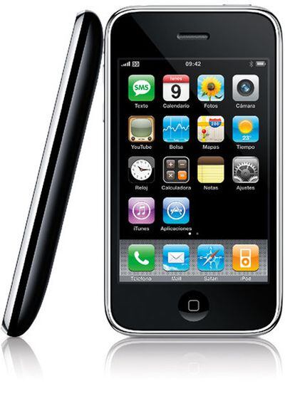 El nuevo iPhone 3G.