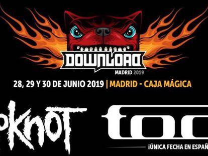 Download Festival Madrid 2019 anuncia sus primeros cabezas de cartel
