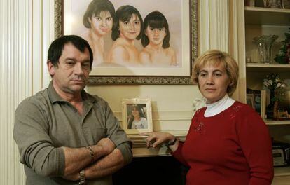Los padres de Eva, en una entrevista a EL PAÍS en 2007.