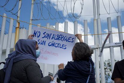 Incendio migrantes: Las protestas por la tragedia en el Instituto Nacional  de Migración de Ciudad Juárez | Fotos | EL PAÍS México