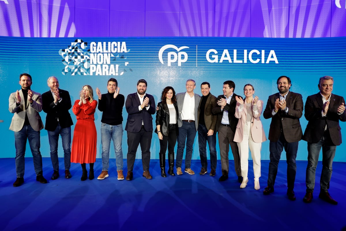 Rueda sigue atacando al Gobierno en la crisis de los ‘pellets’ apoyados por los barones del PP |  Elecciones en Galicia
