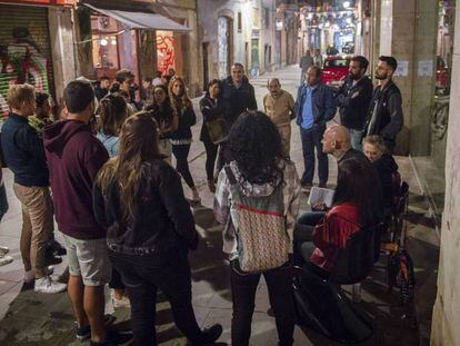 Asamblea de los vecinos de Riera Baixa.
 