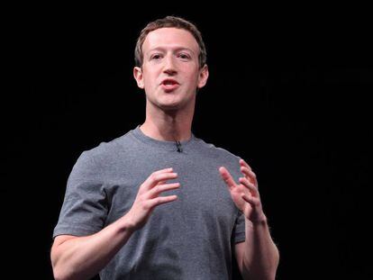 El fundador de Facebook, Mark Zuckerberg, el pasado marzo en Barcelona.