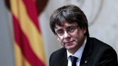 Carles Puigdemont en una imagen de archivo. 