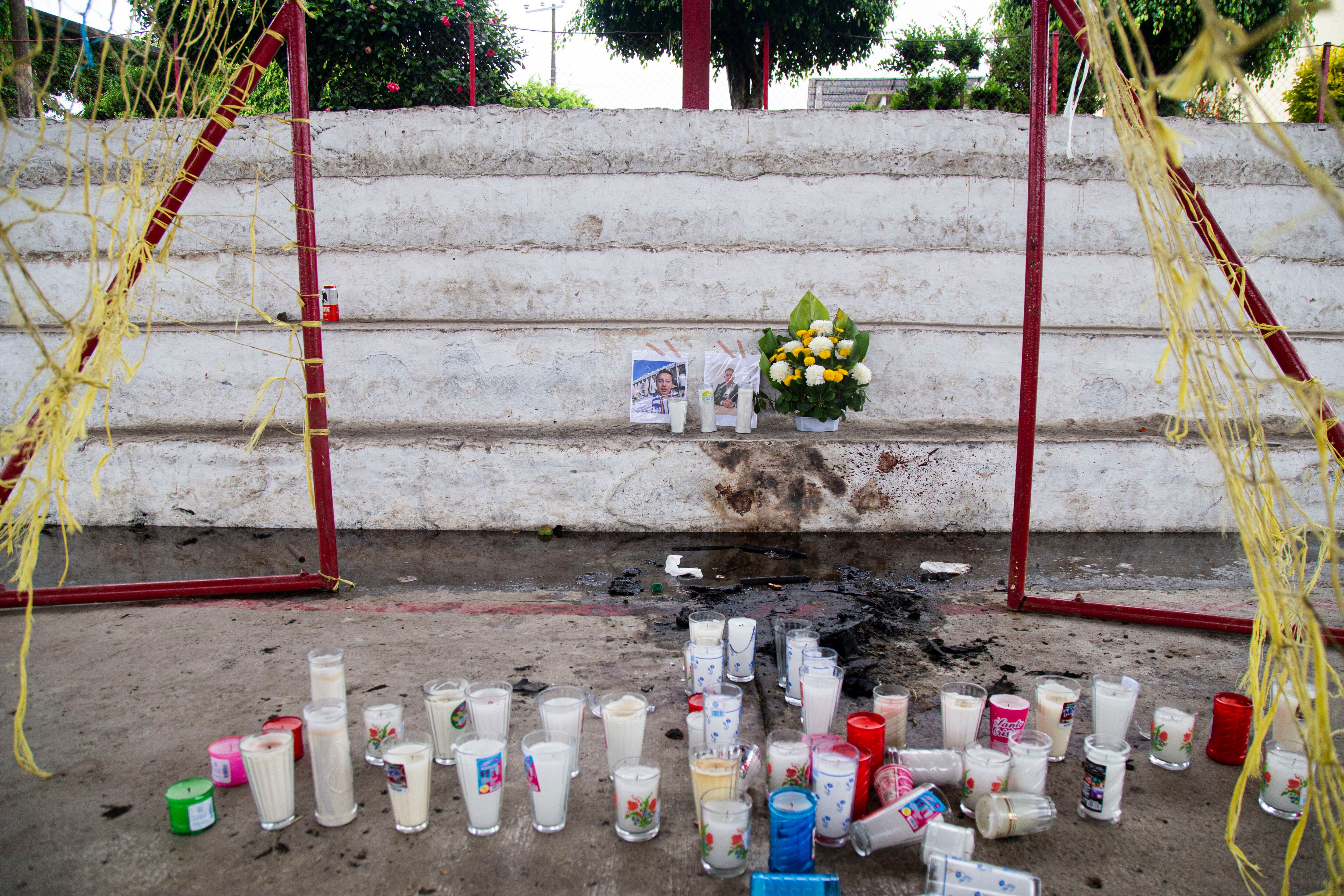 Lugar donde Daniel Picazo González fue linchado por un grupo de habitantes del poblado de Papatlazolco, en el Estado de Puebla, el 10 de junio de 2022.