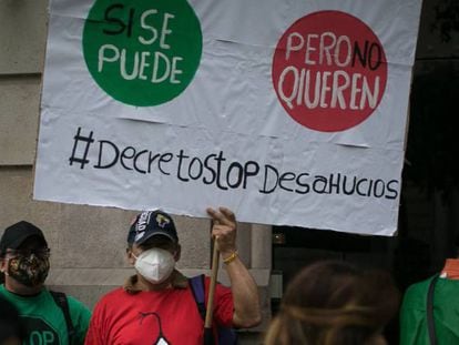 La nueva ley de vivienda aplazará hasta tres meses los desahucios para realojar a los afectados