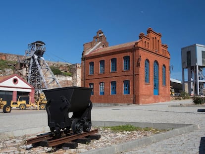 Las antiguas minas de mercurio de Almadén, en el valle de Alcudia (Ciudad Real).