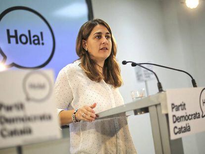 Marta Pascal, coordinadora general del PDECat.
