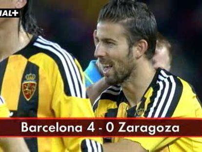 F.C. Barcelona 4 - Zaragoza 0