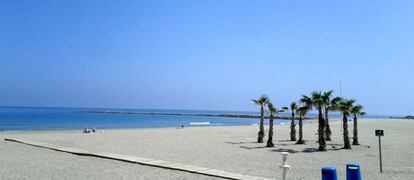 Playa Carrer la Mar, ubicada en El Campello (Alicante).