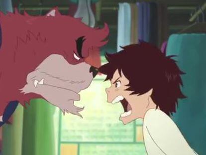 Fotograma de 'Bakemono no ko'.