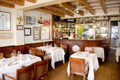 El restaurante Sa Llagosta, en Fornells (Menorca).
