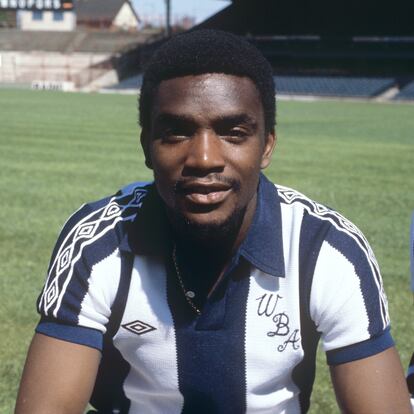 Laurie Cunningham, en 1978, cuando era la estrella del West Bromwich Albion.