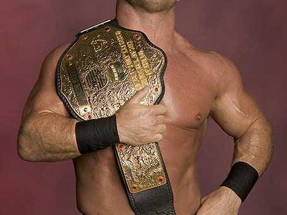 El luchador Chris Benoit.